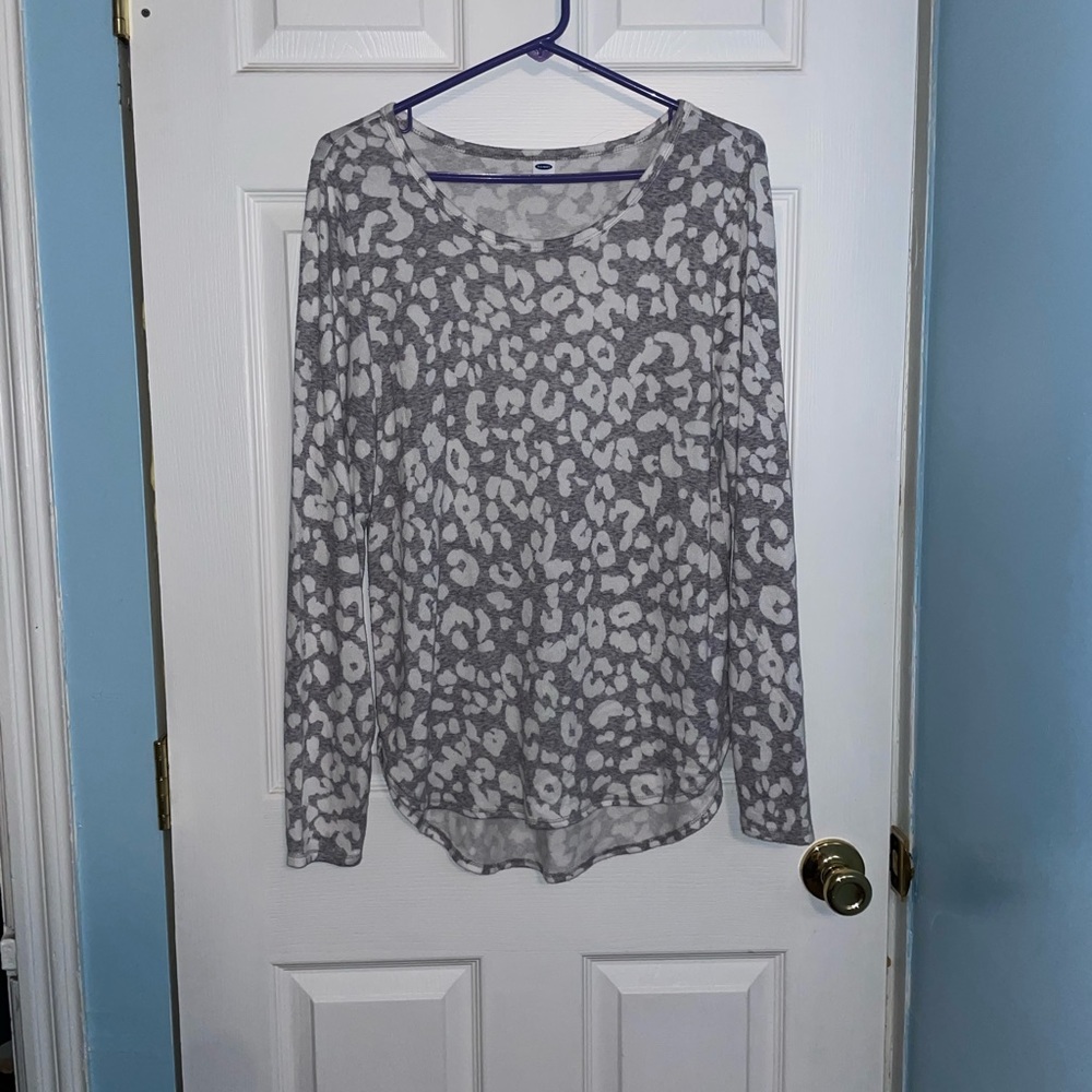 Cheetah print long sleeve